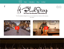 Tablet Screenshot of cellostrap.com